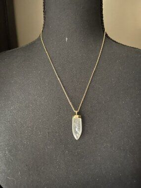 Aria Clear Pendant Stella & Dot necklace - 6837
